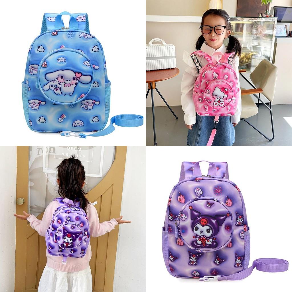 Stylish Cute Cartoon Preschool Kids Backpack With 3d Print And Breathable Design