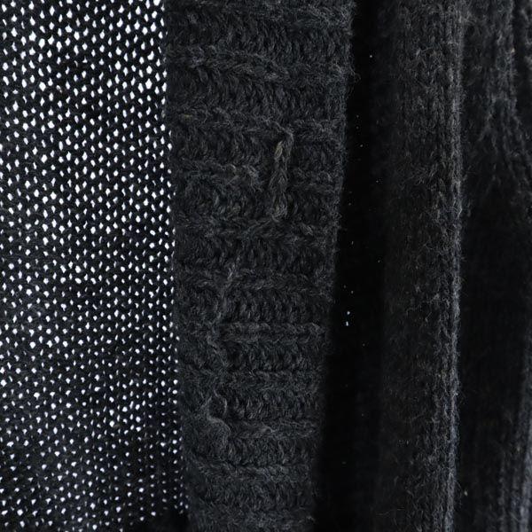 BURTON wool blend Long sleeve knit cardigan S Gray Women Used