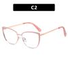 Retro Metal Cat Eye Glasses New Fashion Clear Lenses Prescription Short Sight Eyewear 0 -0.5 -1 -1.25 -1.5 -1.75 -2.0 To -6