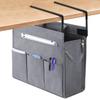 MASTLU Hanging Box, Under-Table Storage Cabinet Bag, Fits A4 Laptops, Portable Storage, Hanging Magazine Rack, Table Rack, Hanging, Meeting Bag,