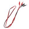 1Pc Multi-Meter Test Leads Cable Line 100Cm Double Ends Banana Plug To Alligator Clip Electrical Connector Diy Tool