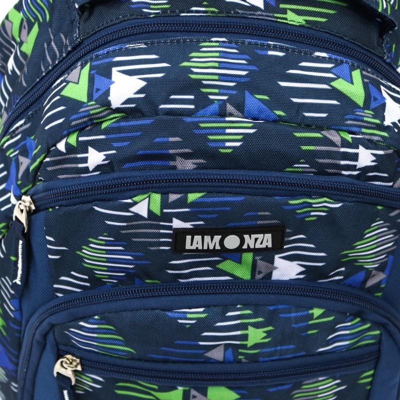 Rucsac Sonic Multicolor Travel Backpack 44x33x18cm Large Capacity Waterproof School Bag for Men and Women