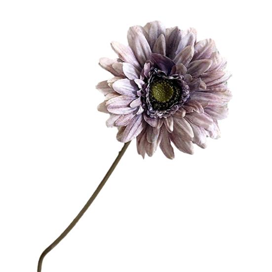 Artificial Gerbera Flower Real Touch Fake Silk Flower with Long Stem for Holiday Floral Arrangements Bridal Bouquet Home Wedding Party Decor