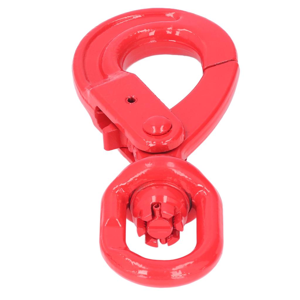 Crane Hook Painting G80 Forged Steel Self Locking Safety Rotating Hooks for Ships Automobiles