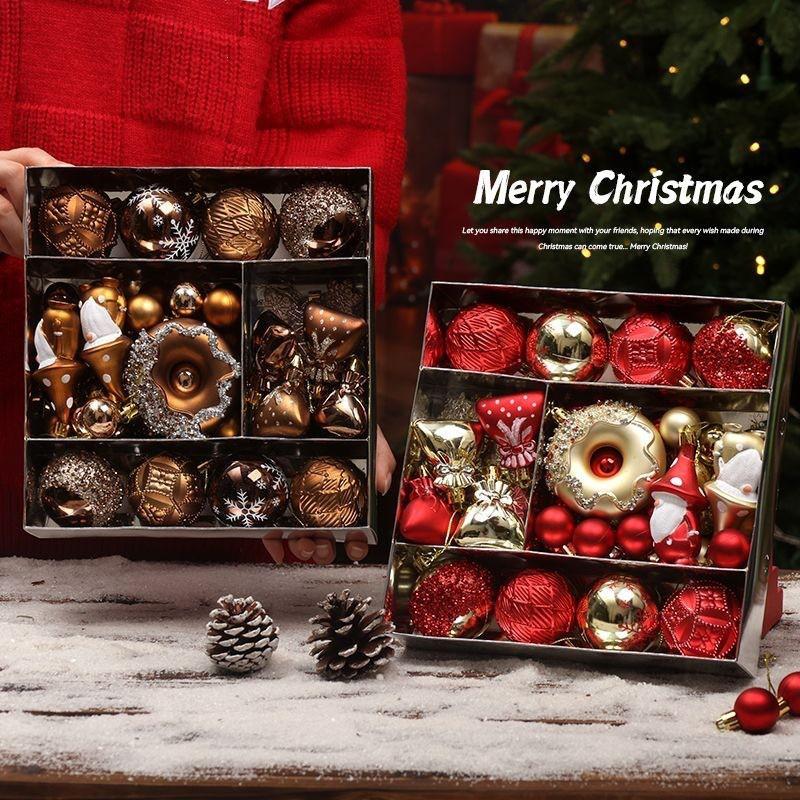 Christmas Tree Ornaments Set 2026 Xmas Hanging Decorations Gift Box