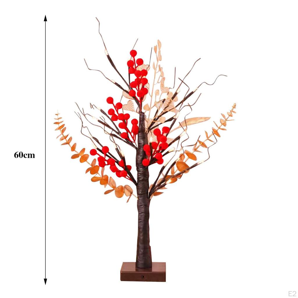 LED Tree Lights, Fairy Lights Beautiful Ornament Night Light Lighted Bonsai Lamp For Festival