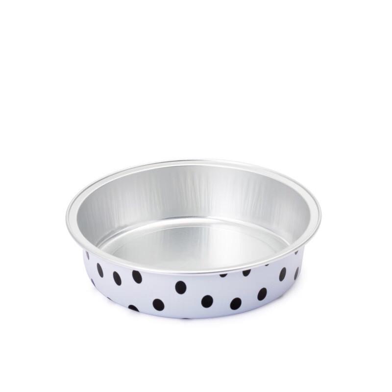 Dymayki Round Aluminum Foil Cheesecake Baking Box