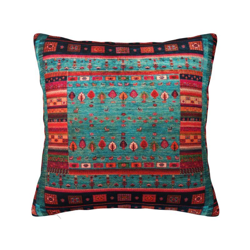 Custom Oriental Traditional Moroccan Turkish Style Pillow Decoration Luxury Bohemian Cushion Decoration Salon Square Pillowcase