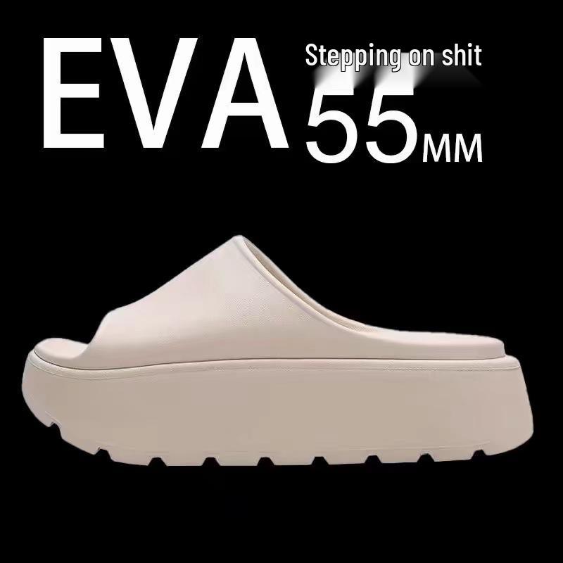 Versatile Women's Outdoor Coconut Slippers with Height Boost 2025
