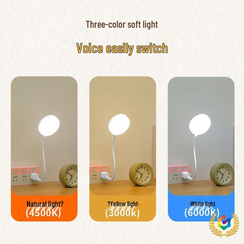 Smart LED Table Lamp with Voice Control and USB Plugin