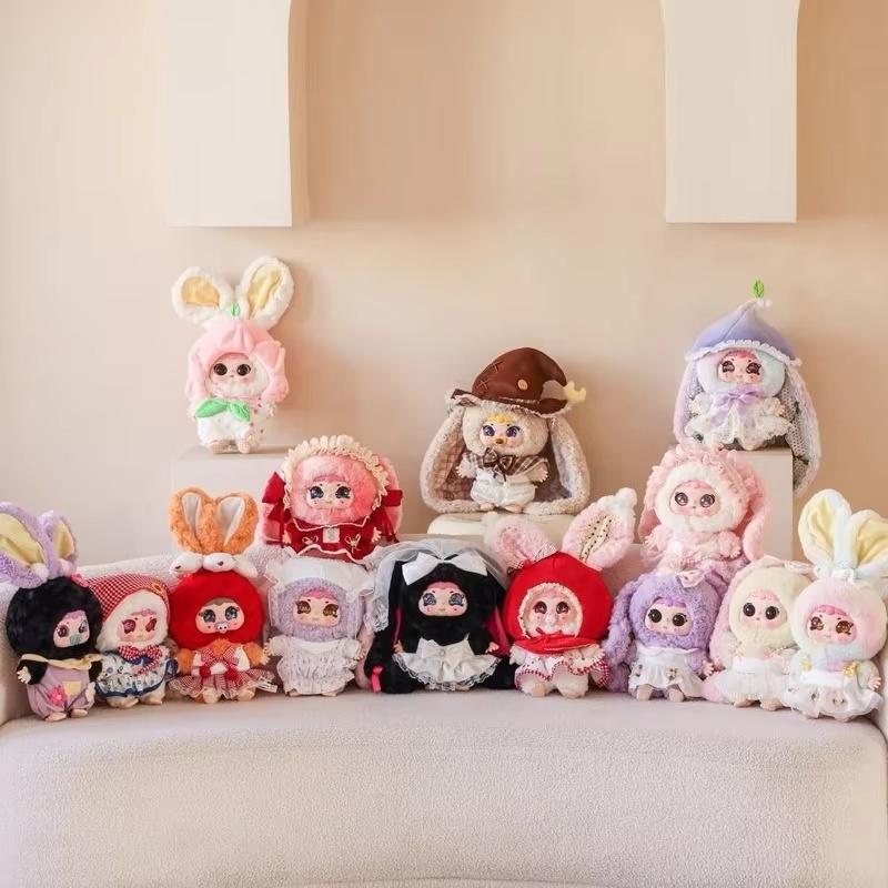 Genuine Jiimo400% Little Princess Forest Dream Series Cute Plush Blind Box Rabbit Stuffed Doll Collectible Birthday Toys Gift
