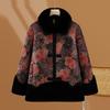 Elderly Women's Winter Cotton Padded Jacket
