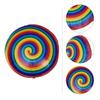Inflatable Flying Disc Toy for Kids Playing Portable Lightweight Outdoor Fun Plastic Assorted Color