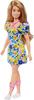 Mattel Barbie Fashionista Doll with Down Floral Made In Partnership with the National Down Syndrome Association Syndrome, Dress, [Product]