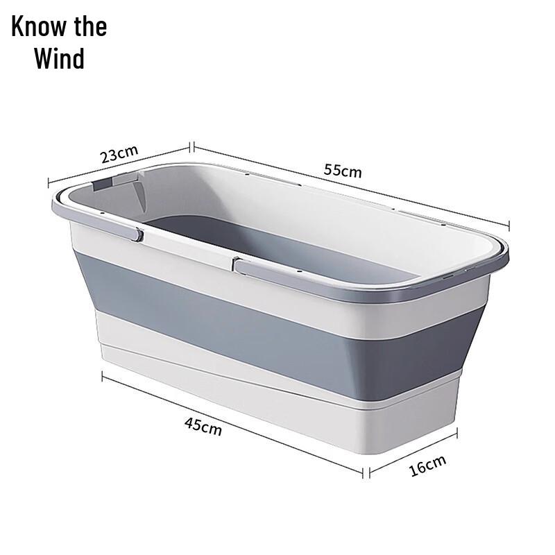 Zhifeng Foldable Rectangular Mop Bucket