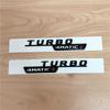 3D Flat Fo Turbo BITURBO V8 BITURBO 4MATIC 4MATIC+ V8 V12 BITURBO Plus Emblem for Benz GT Car Fender Side Sticker uu1