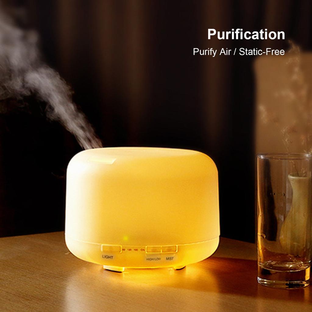 Aromatherapy Diffuser Household Large Capacity Mute Humidification USB Air Fresher Home Use Office Desktop Colorful Night Light Mist Air Humidifier