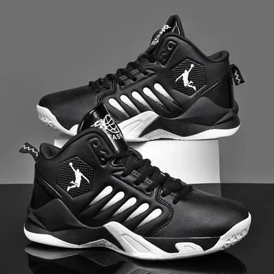 Chaussures de basket-ball cool pour hommes, confortables, respirantes, rembourrées, antidérapantes, nouvelles chaussures de course à la mode pour le sport en plein air, 2023