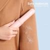 Rolo de fiapos dobrável compacto removedor de poeira roupas coletor de fiapos portátil forte aderência rolo de fiapos de cabelo para casa
