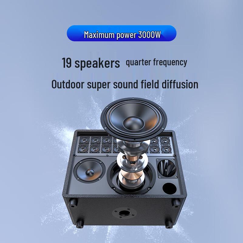 SANSUI Portable KTV Karaoke Sound System