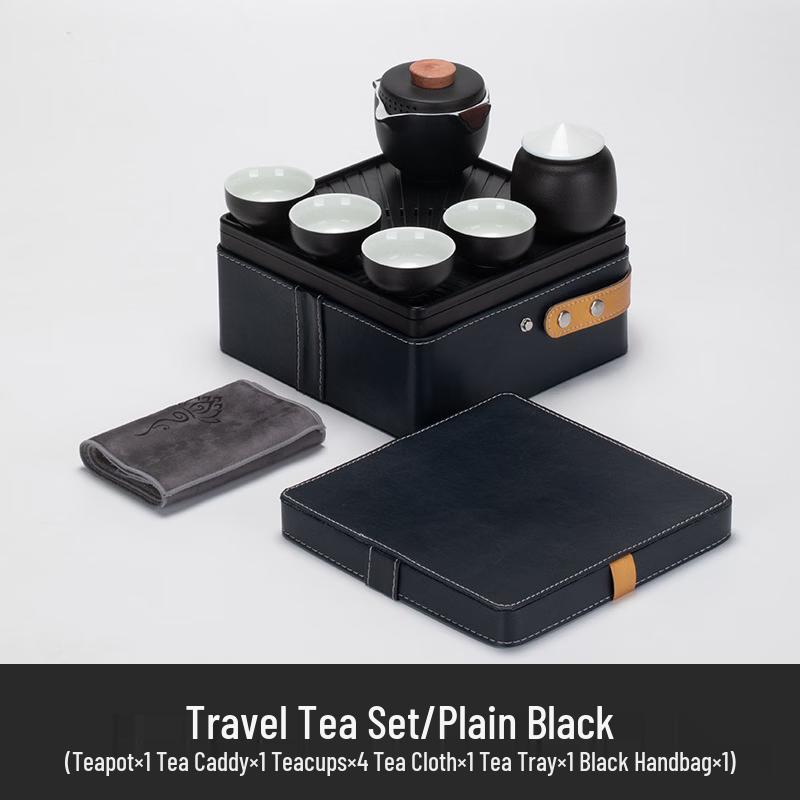 Zen Dry Landscape Travel Tea Set