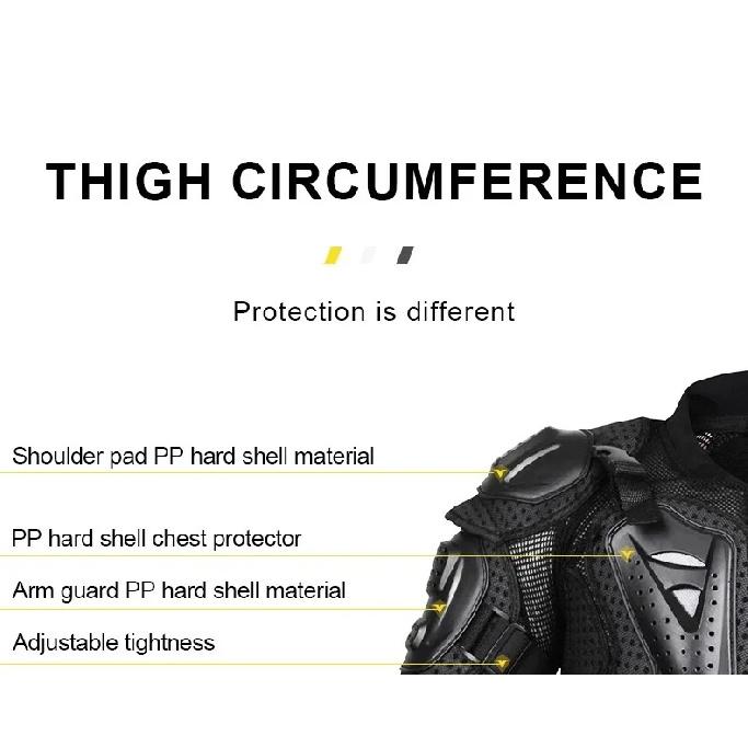 Sulaite Motorcycle Jacket Racing Riding Armor Protector ATV Motocross Body Protection Jackets Enduro Clothing Protective Gear