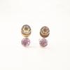 Rare Morganite Gemstone 925 Sterling Silver Handmade Partywear Stud Earrings0.8" EE-141-15