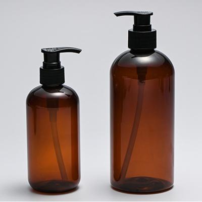 250/500ml Clear Press Pump Empty Bottle Refillable Shampoo Liquid Soap Dispenser