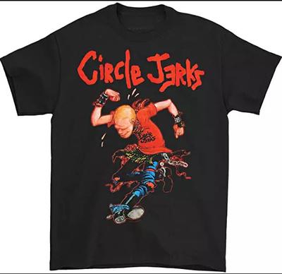 Regalo per i fan della band Circle Jerks T-shirt taglia S-4XL