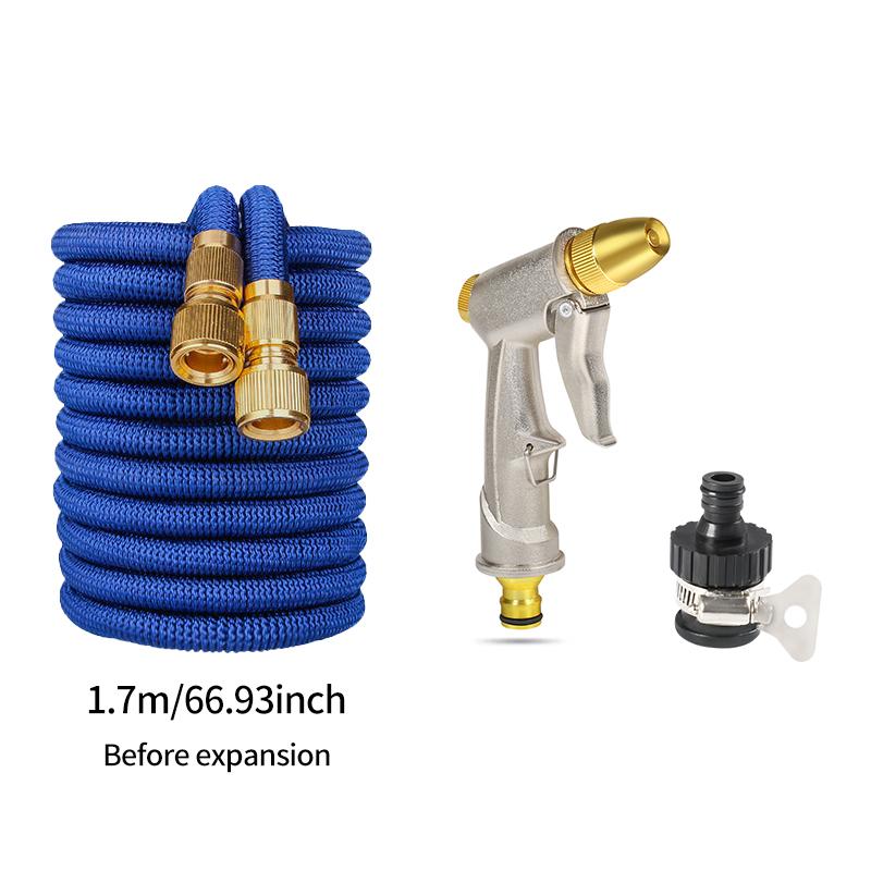 

Copper Telescopic High Pressure Water Gun Household Car Washing Water Pipe Set - Adjustable Nozzle for Auto Cleaning