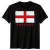 England Flag Distressed Countries Mens T-Shirt British Heritage Tee