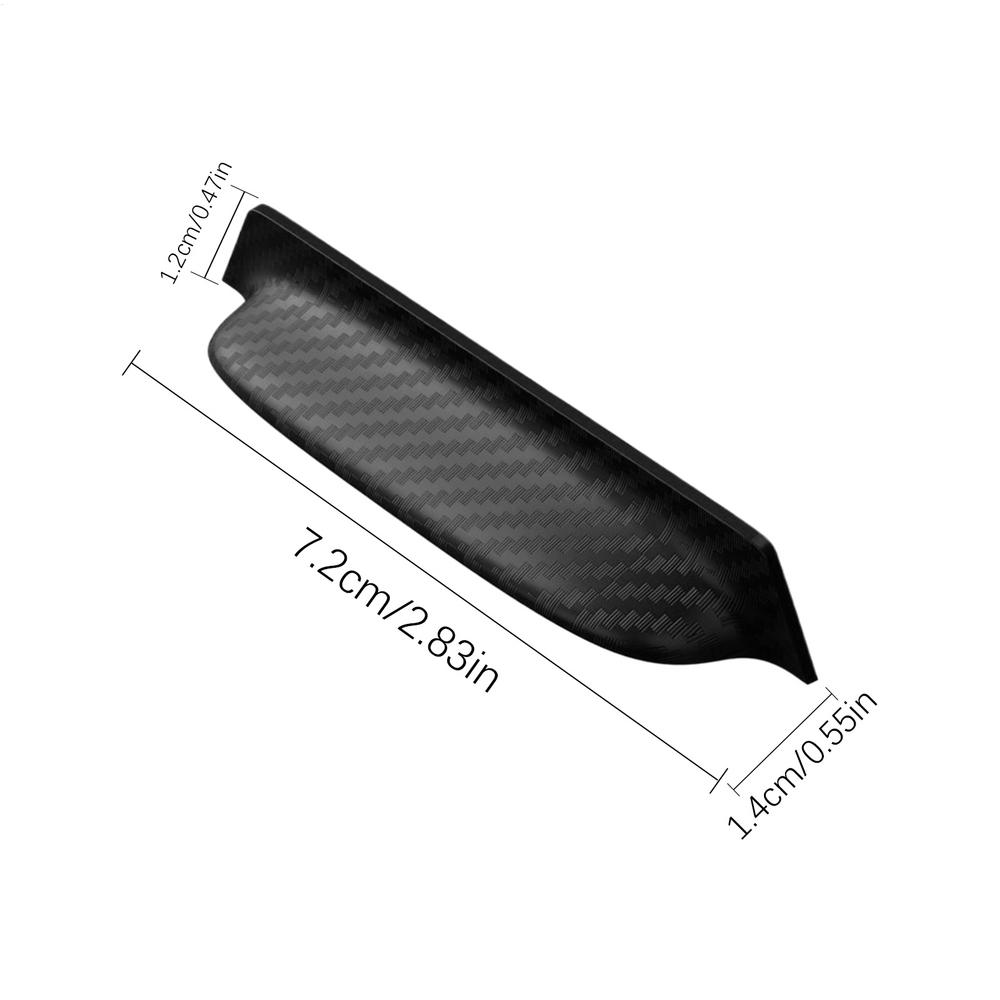 ABS Car Rear View Camera Protection Trim Rainproof Dust Shield For Automobile Reversing Camera Rain Cover Back Up Camera Cover