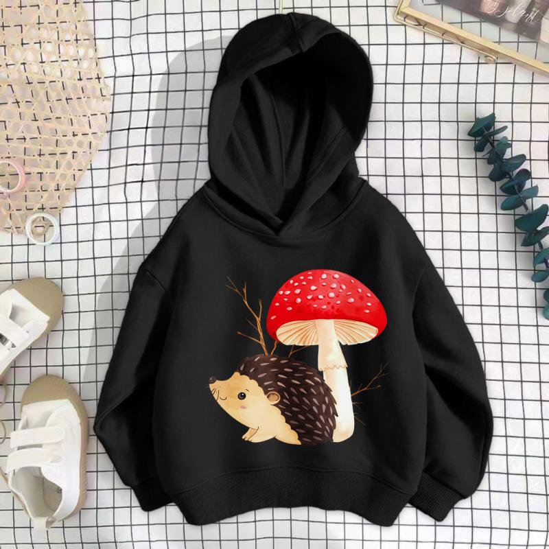 Children's Thin Sweatshirt Autumn New Round Neck Korean Style Loose Long Sleeve Top Boys Girls Fashionable
