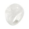 Anello in Resina Acquerellata Resistente agli Urti Costruzione Superfici Lisce Anelli Statement Perfetti per Chi Cerca Regali