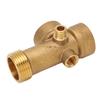 Fiting țeavă 5 căi alamă G1 G1 4 Conector conductă apă ulei gaz pentru bucătărie baie