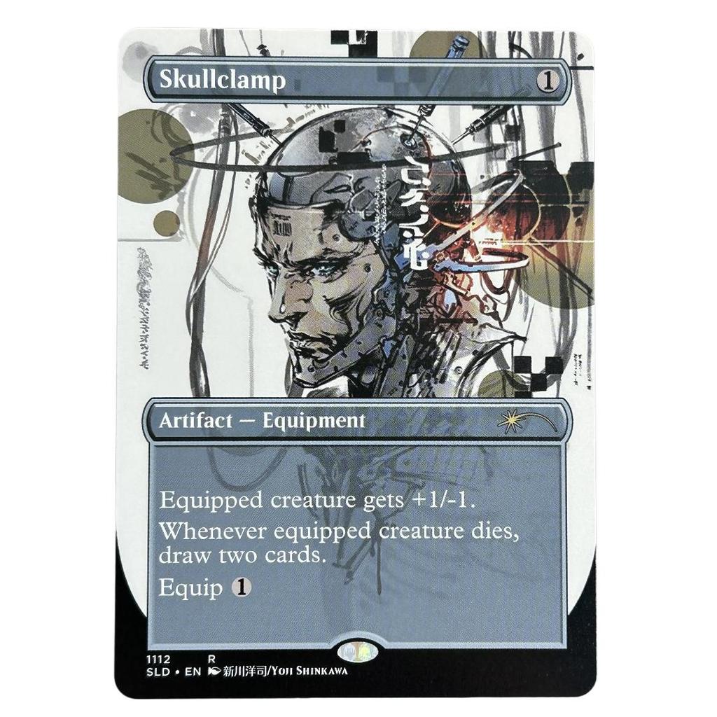A Board Game Card Tcg Skullclamp SLD #1112 HOLO