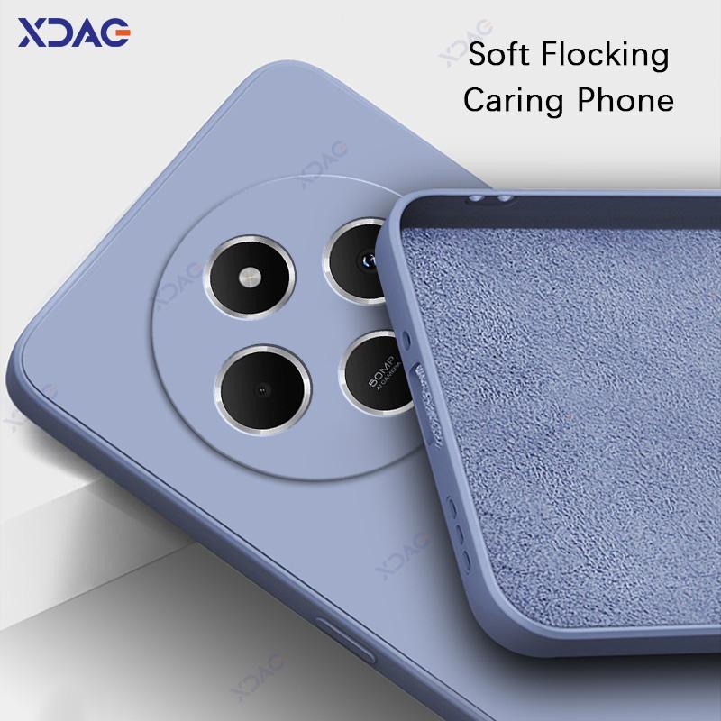 Mobile Phone Case for Xiaomi Redmi 14C 14R Redmi14C Redmi14R 5G Global 360 Soft Square Liquid Silicone Waterproof Cover