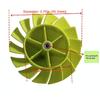 529437003/529437004/529437001 Blower Fan Compatible with Fits Ryobi Ryobi 18 Volt Blower Fan P2108 P21081 P21081VN P21081VNM