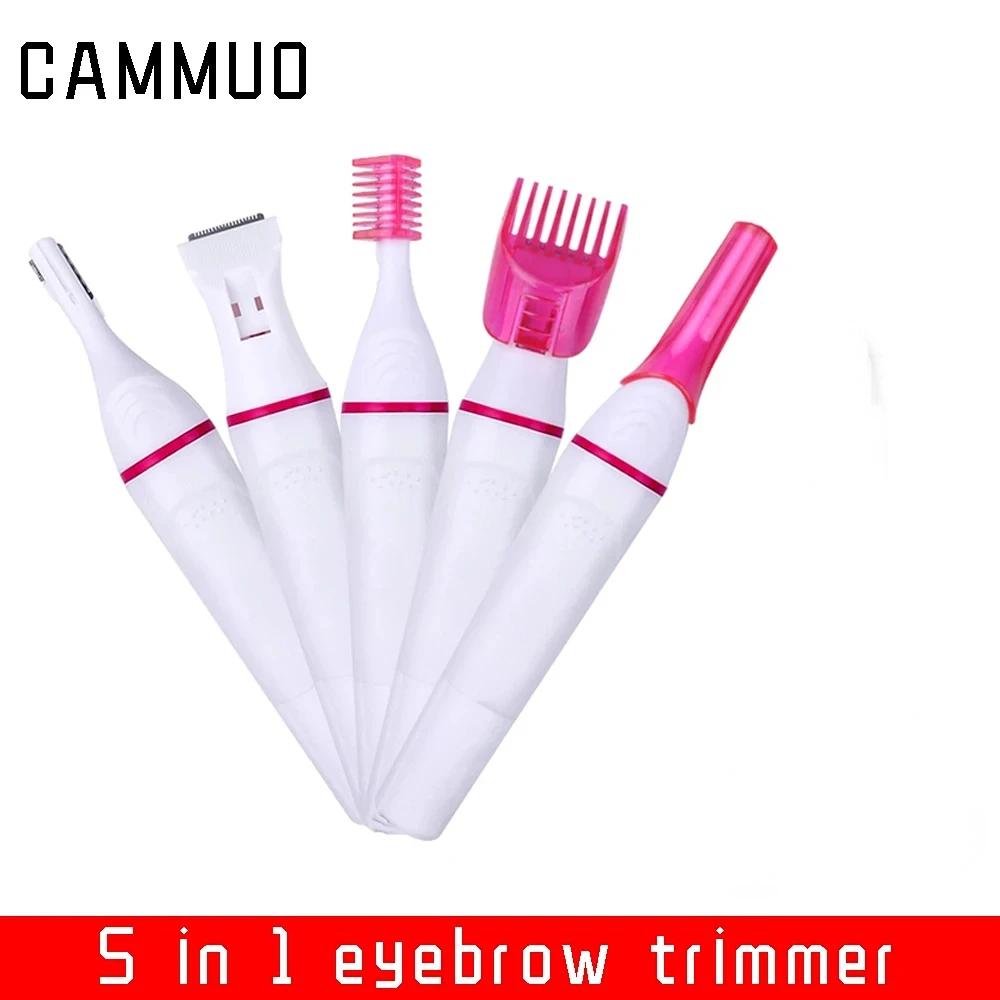 

Eyebrow Knife 5 in 1 Electric Shavers Body Hair Removal Painless Epilator Woman Tools Trimmer Face Women Eyebrows Shaver Women s