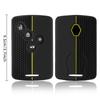 Silicone Key Case for Renault Megan 3 Laguna Fluence NEMA Clio 4 Captur Zoe Card 4 Button Key Cover Remote Protection Keychain