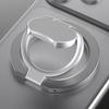 Magnetic Phone Ring Holder Grip with Dual-Side Magnets Triple Folding Zinc Alloy Kickstand