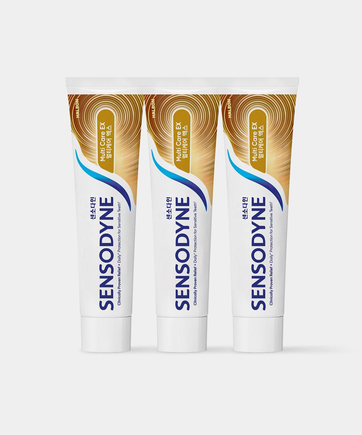 Sensodyne MultiCare EX Sensitive Toothpaste 100g x3