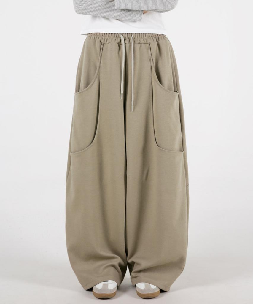 UMM Women'S Double Pocket Balloon Fit Training Pants 3 Colors
