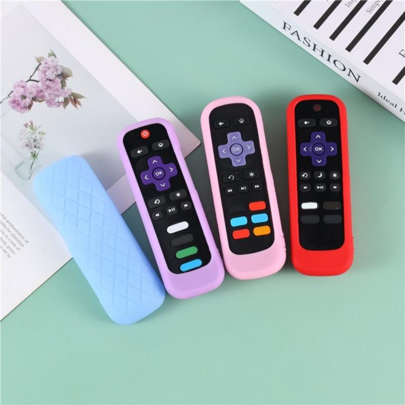 Soft Remote Skin Thickened Remote Protectors Silicone Case Easy Carrying Case Silicone Texture Suitable for Remote