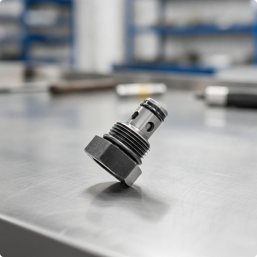 Carbon Steel Hydraulic Lift Regulator | Threaded Body Design, Relief