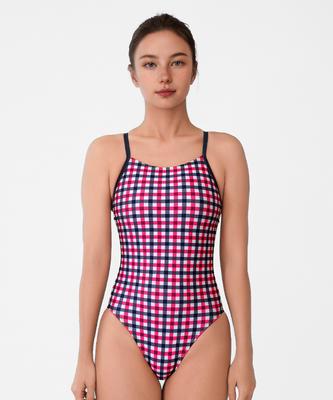 Beullaengki Gingham Check Swimsuit