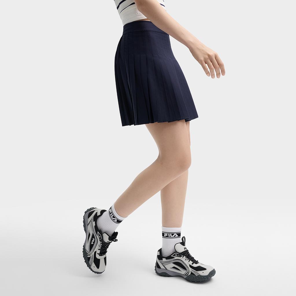Fila Classic Versatile Dynamic Sports Fashion Casual Skirt Women Skirts Secret-Mirror-Blue F11W439306FDB