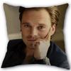 45X45cm Pillow Cover Sebastian Stan Home Decorative Pillowcase Square Zipper Cotton Linen Pillow Cases Bedroom 0331