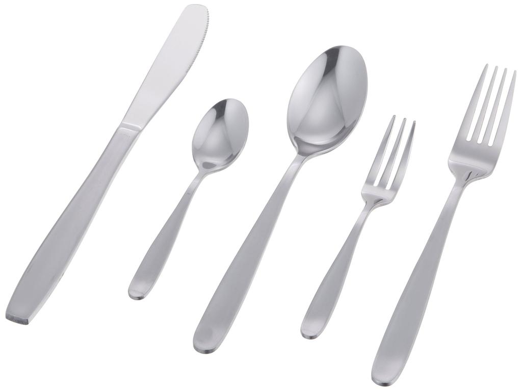 Pearl Metal Stainless Steel Cutlery Set of 10 Rupa - Spoon, Fork, Knife, B-5353