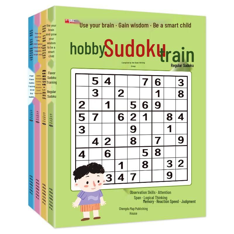 Sudoku Training for Kids: Entry-Level 4x4, 6x6, 9x9 Grids - Step-by-Step Challenge Book